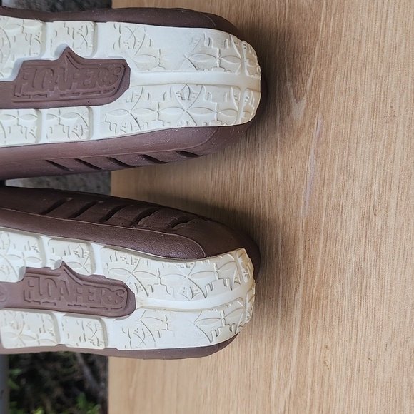 FLOATERS Shoes Men's Sz 9 Waterproof Vented Driving Loafers Brown - Picture 10 of 10